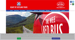 Desktop Screenshot of heartofscotlandtours.co.uk